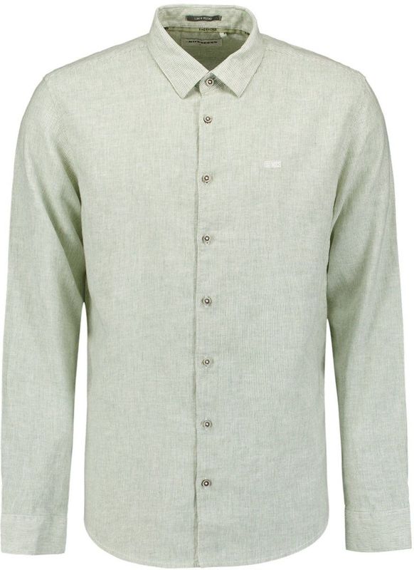 No Excess - Polo Pique Garment Dyed - Groen