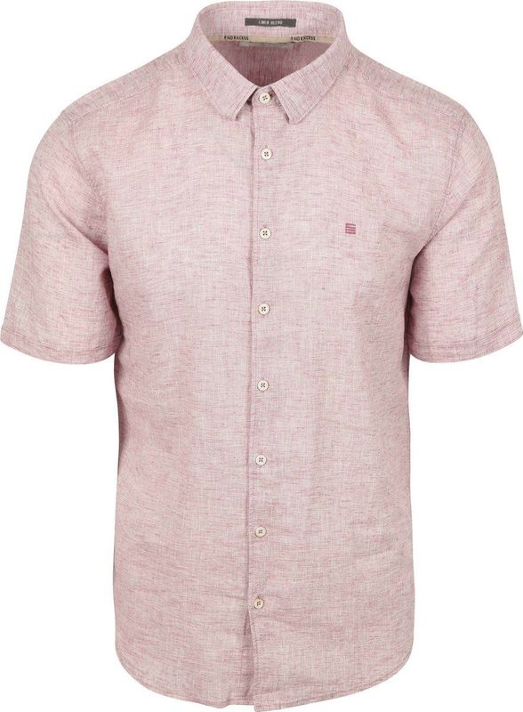 No Excess - Short Sleeve Shirt - 2 Kleuren - Melan Mauve