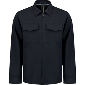 No Excess - Overshirt - Blauw - 88% Polyamide 12% Elastaan