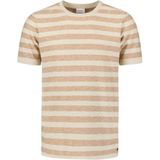 No Excess Pullover short sleeve crewneck stri