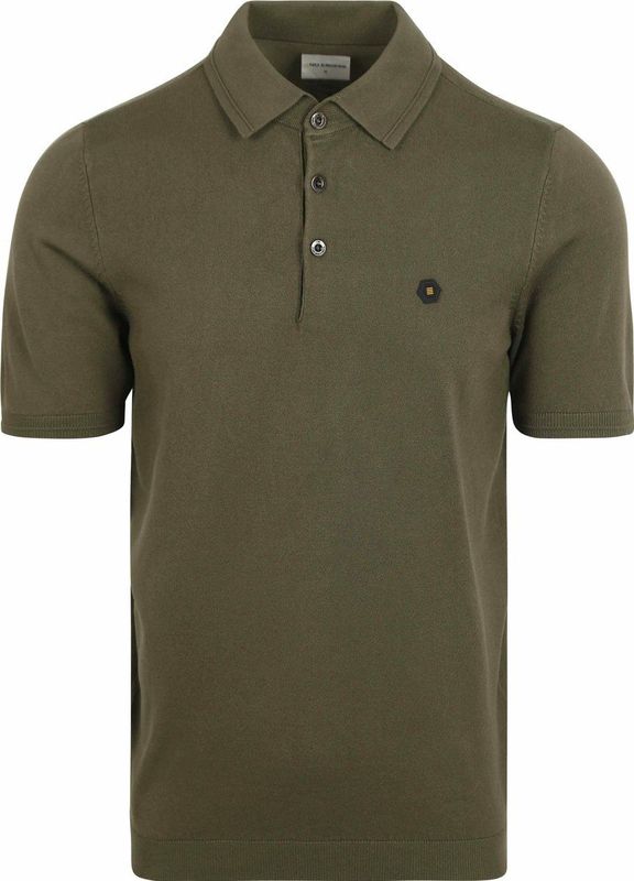 No Excess Mannen Timeless Basics Bomber Vest Donker Groen