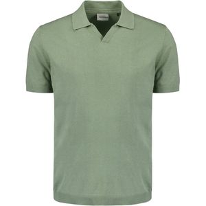 No Excess - Pullover Short Sleeve Polo - Groen - Katoen