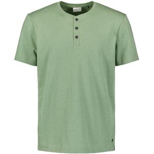 No Excess - Heren Shirt - Groen - Katoen - Korte Mouwen