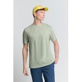 T-shirt - Crewneck - Melange Strepen