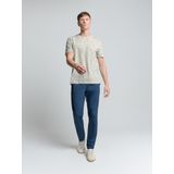 No Excess - T-Shirt - Multi Coloured Melange - Offwhite