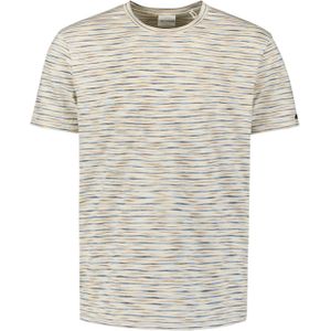 No Excess - T-Shirt - Multi Coloured Melange - Offwhite