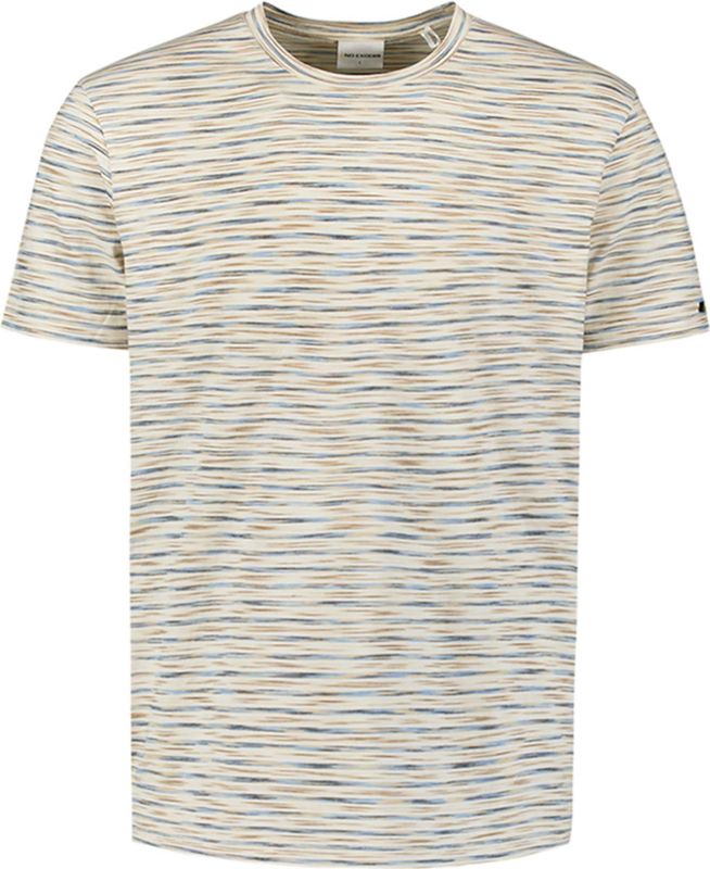 No Excess - T-Shirt - Multi Coloured Melange - Offwhite