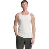 No Excess - Singlet - Offwhite - Ribbelkatoen