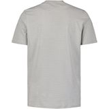 T-shirt - Gestreept - Jersey - Ronde Hals - Kwartmouw - Normale Pasvorm