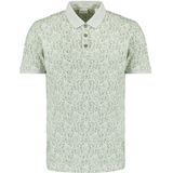 No Excess - Poloshirt - Groen - Katoen - Kwartmouw - Normale Pasvorm