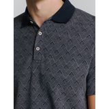 No Excess - Polo - Blauw - 100% Katoen