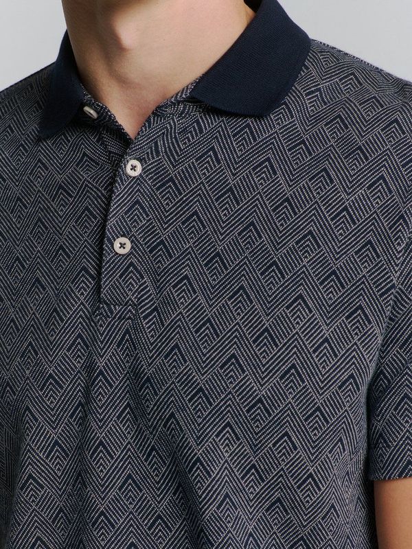 No Excess - Polo - Blauw - 100% Katoen