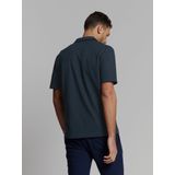 Shirt - Effen - Jersey - Regular Fit - Kwartmouw