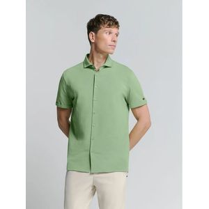 No Excess - Shirt - Groen - Katoen/Elastaan - Regular Fit