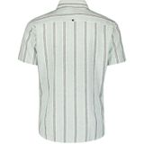 No Excess Shirt Short Sleeve Dobby Vertical Stripe With Linen Ice (27440325 - 151)
