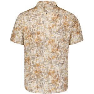 No Excess Shirt short sleeve revers collar al yellow