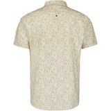 No Excess - Shirt - Geel - Kortemouw - Allover Printed