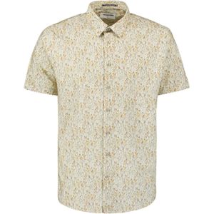 No Excess - Shirt - Geel - Kortemouw - Allover Printed