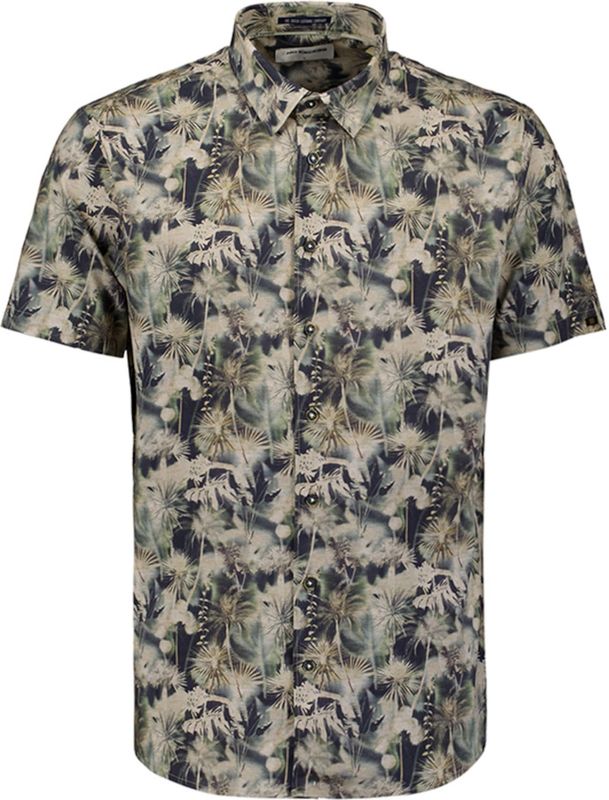 No Excess Shirt Short Sleeve Allover Printed Mint (27440344 - 058)