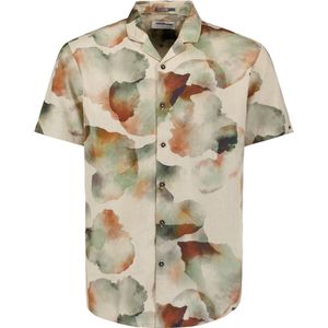 No Excess Shirt - Korte Mouw - Revers Kraag - Mint