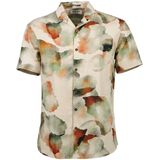 No Excess Shirt - Korte Mouw - Revers Kraag - Mint