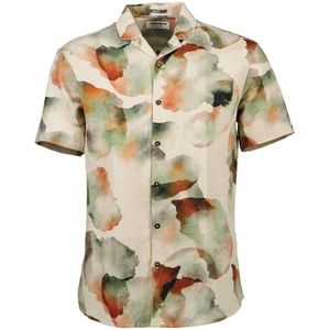 No Excess Shirt - Korte Mouw - Revers Kraag - Mint