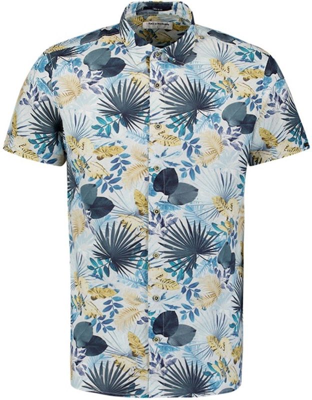 NO EXCESS - 27460338 - Shirt - Allover Print - Korte Mouwen