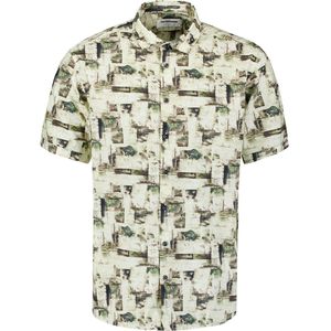 No Excess Casual Hemd Korte Mouw - Groen