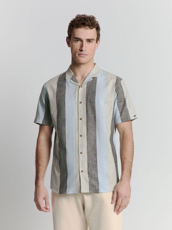 Shirt - Gestreept - Korte Mouwen