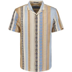 No Excess - Heren Overhemd - Cloud - Korte Mouwen