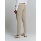 No Excess - Pants With Linen Garment Dyed - Licht Desert - Harembroeken