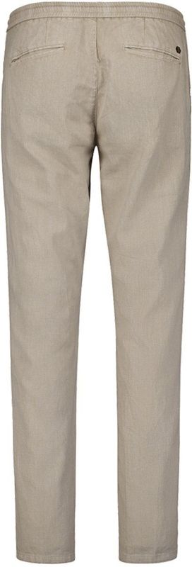 No Excess - Pants With Linen Garment Dyed - Licht Desert - Harembroeken