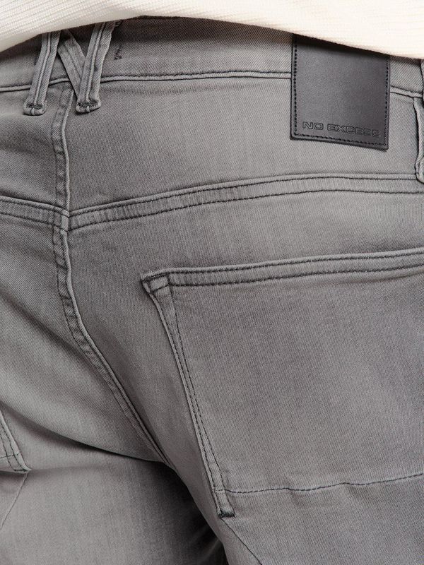 Korte Broeken - Effen - Denim - Light Washed - Regular Pasvorm