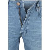 No Excess - Short Denim Stretch - Korte Broek - Blauw - Regular-fit