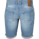 No Excess - Short Denim Stretch - Korte Broek - Blauw - Regular-fit