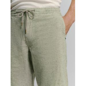 No Excess - Korte Broek - Dark Moss - 55% Linnen 45% Katoen