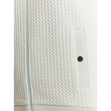 No Excess - Vest Zipper Jacquard - Grijs en Off-White - Regular-fit