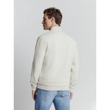 No Excess - Vest Zipper Jacquard - Grijs en Off-White - Regular-fit