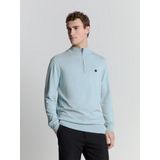 No Excess - Pullover Half Zip - Ice - Vest