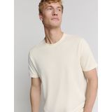 T-shirt - Katoen - Subtiele Breistekstuur