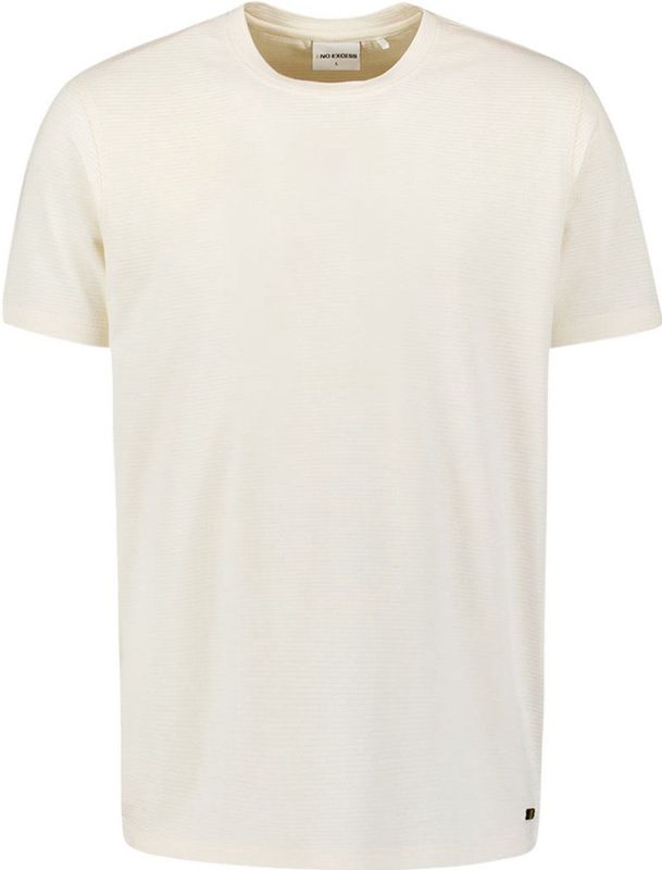 T-shirt - Katoen - Subtiele Breistekstuur