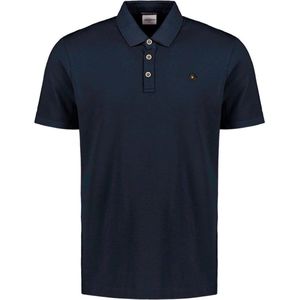 No Excess Polo Pique - Donker Blauw