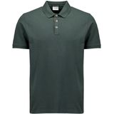 No Excess Polo Grijsgroen - Korte Mouwen - Regular Fit