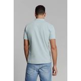 Shirt - Effen - Jersey - Polokraag - Normale Pasvorm - Kwartmouw