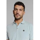 Shirt - Effen - Jersey - Polokraag - Normale Pasvorm - Kwartmouw