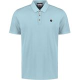 Shirt - Effen - Jersey - Polokraag - Normale Pasvorm - Kwartmouw