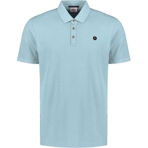 Shirt - Effen - Jersey - Polokraag - Normale Pasvorm - Kwartmouw