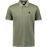 Shirt - Effen - Jersey - Polokraag - Kwartmouw