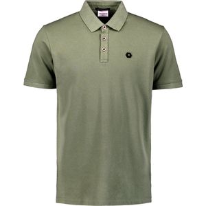 No Excess - Polo - Groen - Katoen