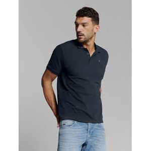 No Excess Polo Pique - Donker Blauw